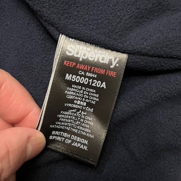 NWT - Superdry Men’s Tech Logo Print Wind Attacker Jacket - Size XXL - Picture 15 of 16